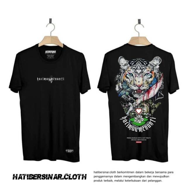 Kaos PSHT "Harimau Menanti"