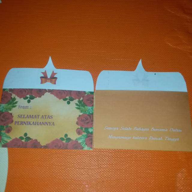 

amplop wedding 1 pak isi 10