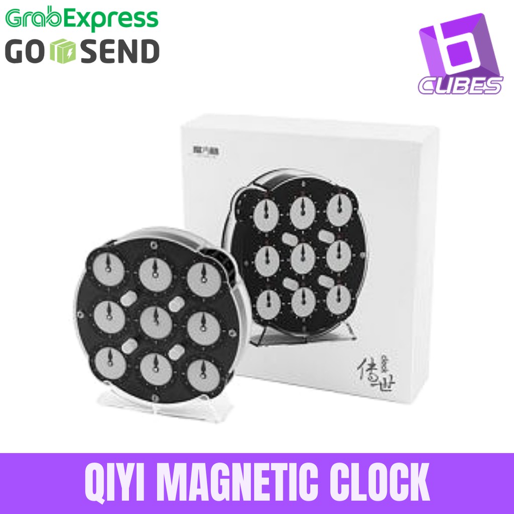 Cube Clock - QiYi Magnetic Clock - Qiyi Clock Magnetic - Magnetic Clock MoFangGe