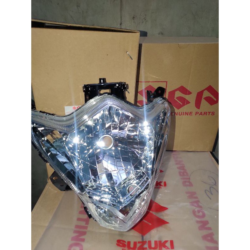 Reflektor Mika Kaca Lampu Depan Ori Suzuki Satria Fu FL Facelift 2014 - 2017 35121B25GA0