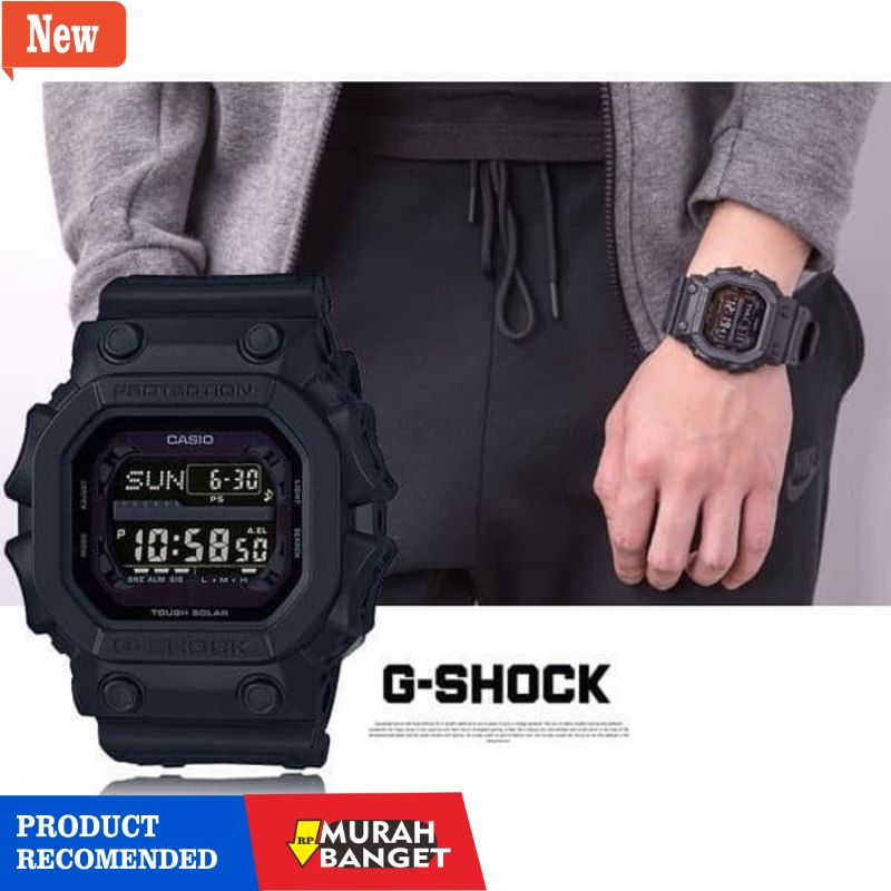 Jam digital pria terbaik- Jam Tangan Pria G Shock Kingkong GX-56 Digital LED Sporty Bonus Tas Buffba