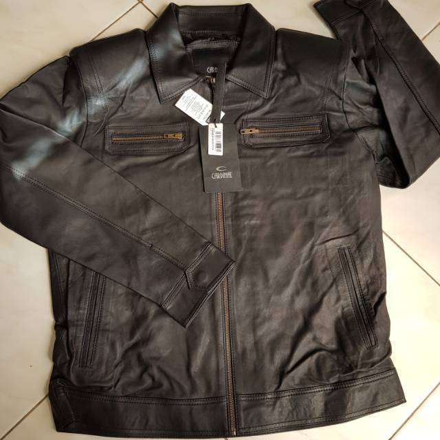 JAKET KULIT UKURAN L CARDINAL ORIGINAL ASLI