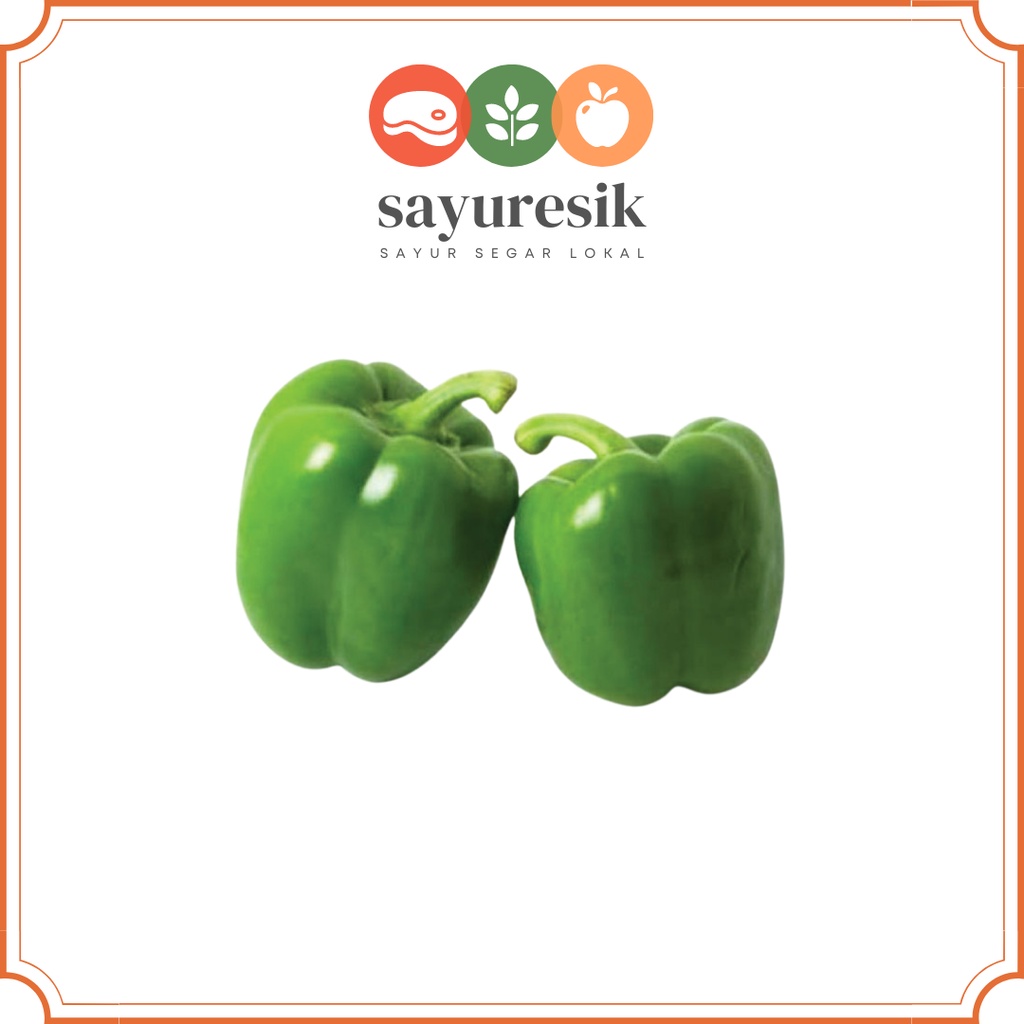 

[Pasar Kota Gresik] Paprika Hijau