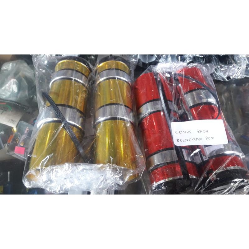 COVER PELINDUNG SHOCK BELAKANG PCX Model Up Side Down