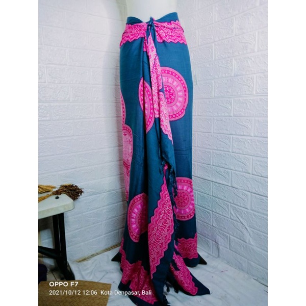 SARUNG PANTAI#SARUNG BALI OLEH OLEH BALI#SARUNG PANTAI BALI#-Abu pink