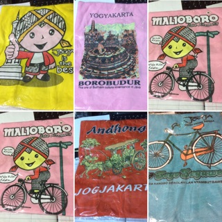  Kaos  anak khas jogja  kaos  souvenir Shopee  Indonesia