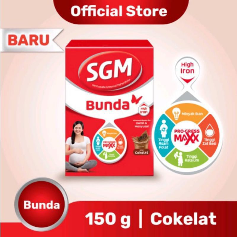 SGM BUNDA HAMIL &amp; MENYUSUI RASA COKLAT 150 G