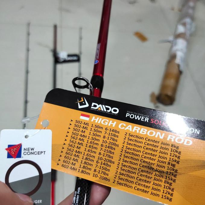 Joran Daido Athena Pro Series Japan Style Tanduk Bait Cast 602 180 Cm - Athena Bc 20Lb