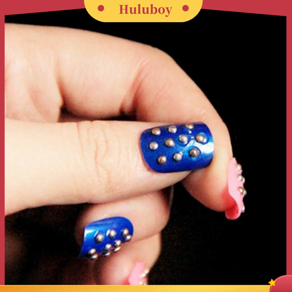 Huluboy Huluboy♡ Manik-manik Metal 3D Multifungsi Untuk Dekorasi Nail Art