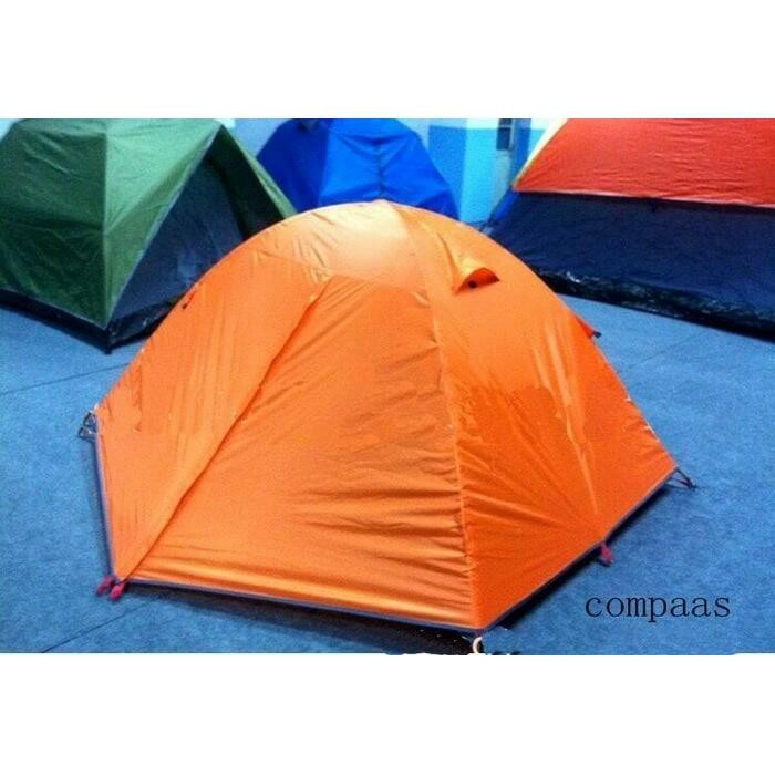 Tenda Dome Compass atau Tenda Camping Kap2-3 orang Frame Alloy