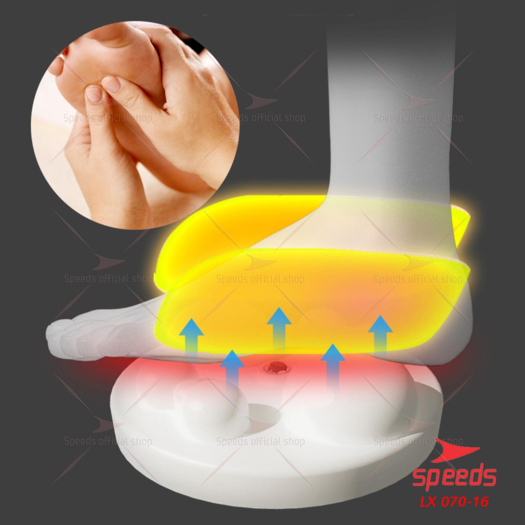SPEEDS Alat Pijat Kaki Elektrik Bantal Pijat Kaki Alat Kesehatan Portable Foot Massager 070-16-4