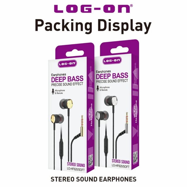 HANDSFREE LOG ON SOFT LO-620 DEEP BASS