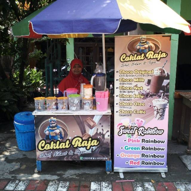 

franchise waralaba minuman shake coklat raja raja nya nyoklat harga murah laba waahhh