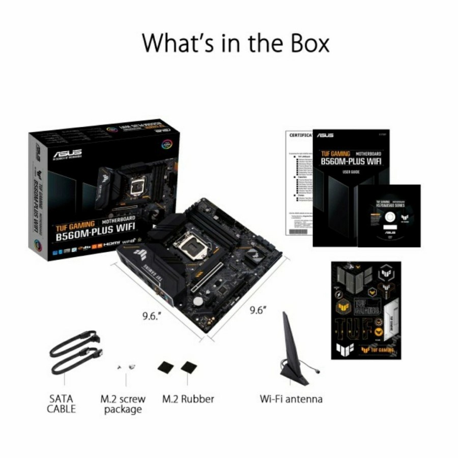 ASUS TUF B560M PLUS GAMING WIFI Rocket Lake Intel LGA1200 B560 DDR4