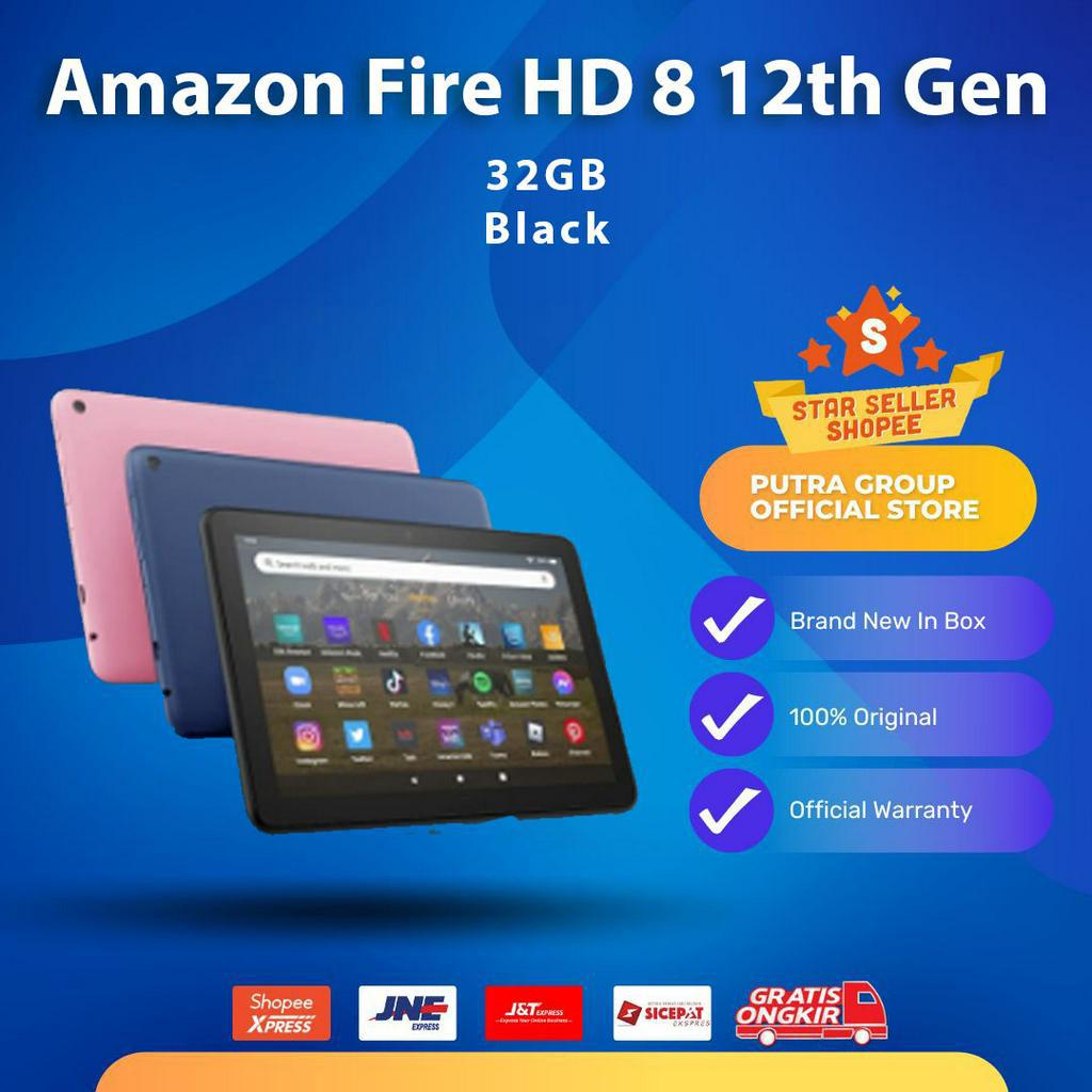 Amazon Fire HD 8 12th Generation 32GB Wireless Charging Tablet 2022