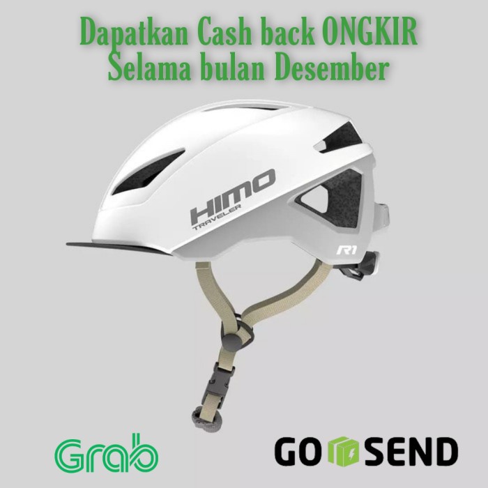 helm sepeda PROMO Helm Sepeda Xiao Mi HIMO R1 Original - White (A0I6) helm sepeda anak helm sepeda o