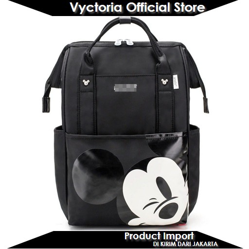 (COD) Vyctoria VOS8641 Tas Ransel Import Mickey Premium Backpack Promo JT8641 LT1157 EL6131 BQ3188 8641 3188 1157 6131