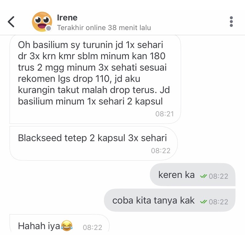RAW 100 Basilium / Stres, Darah Tinggi, Bipolar, obat herbal kemangi-8