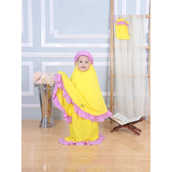 Mukena anak Azvhira kids Usia 1-4 Tahun