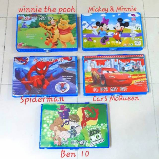 

Crayon Set Koper Untuk Mewarnai isi 86 pcs