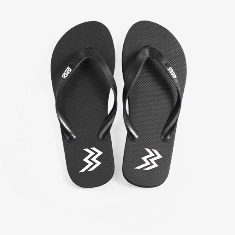Geoff Max Cambria Black White | Sandal Jepit