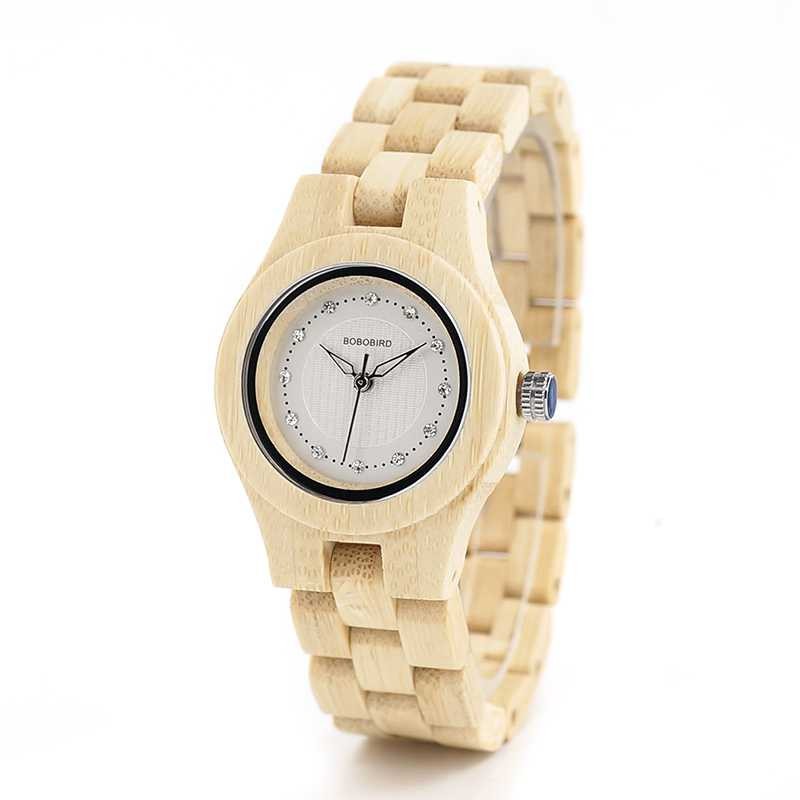 Hot Promo ! BOBO BIRD Bamboo Zebra Jam Tangan Bambu Analog Pria - W-O29/O10