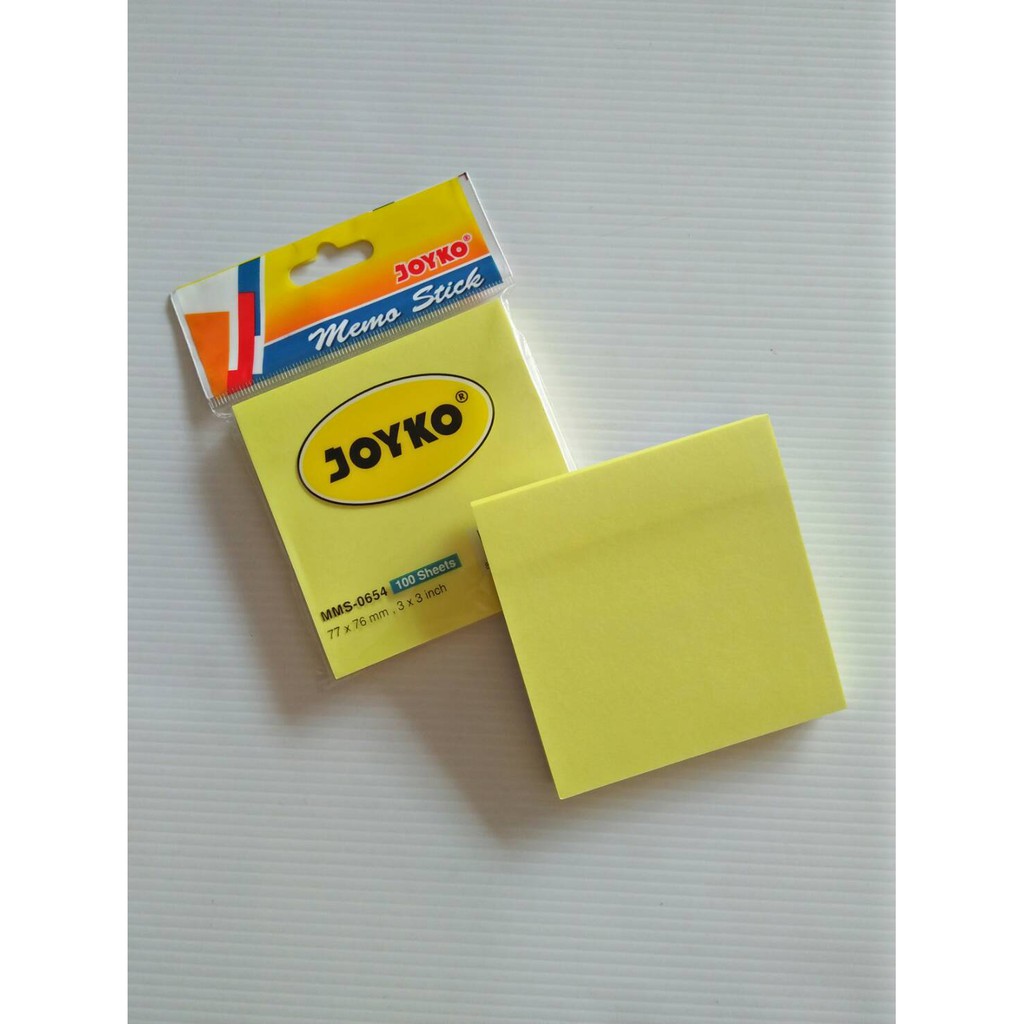 

joyko memo sticky notes 3x3inch
