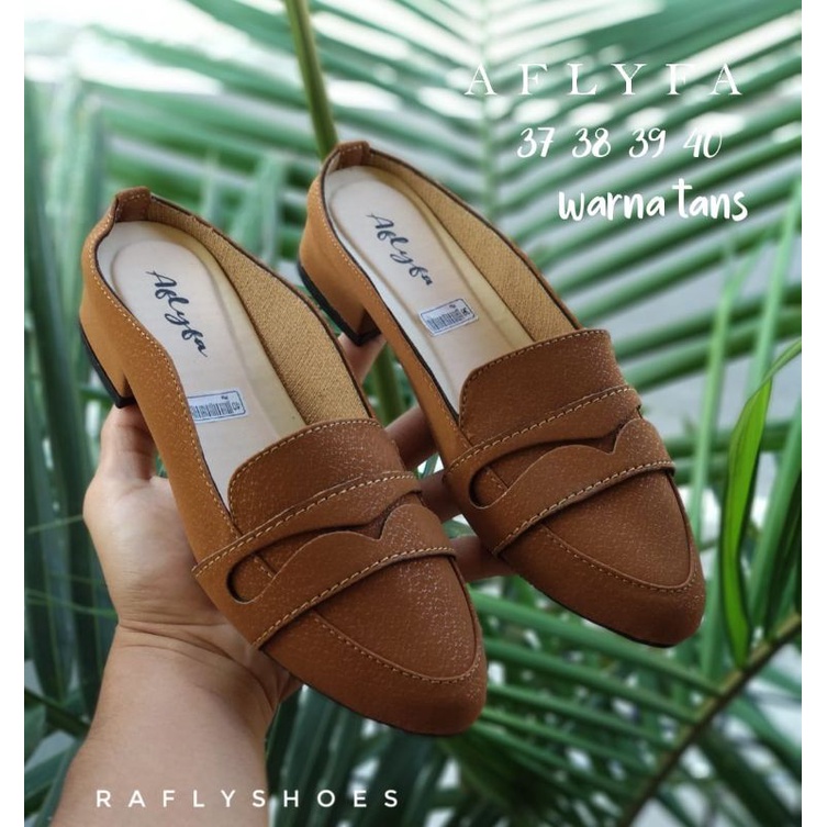 sandal slop wanita terbaru anggun aflyfa high quality