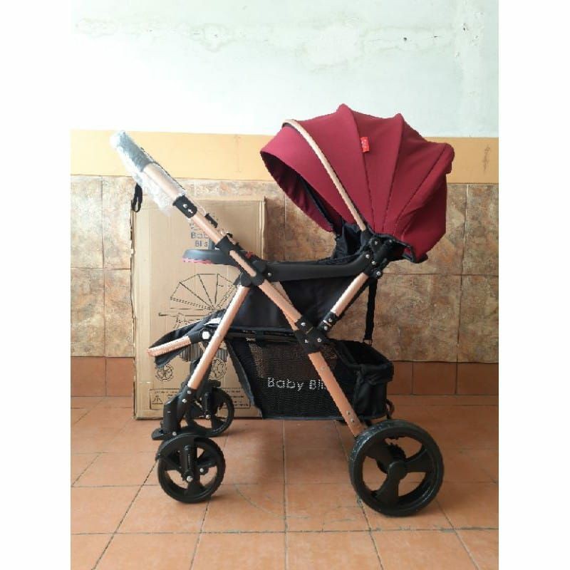 [TERMURAH CARGO JTR] Stroller Wonfuss 511 Baby Bliss 898 S Pliko Stream R Nevada 395 R Creative Most Space Baby SB 6211 6066-1 320 KADO Bayi Anak MURAH-Wonfuss Red