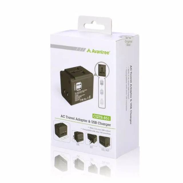 AC Travel Adapter & USB Charger Avantree