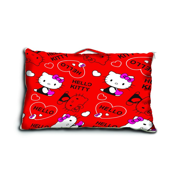 FATA - Balmut / Bantal Selimut Hello Kitty Red