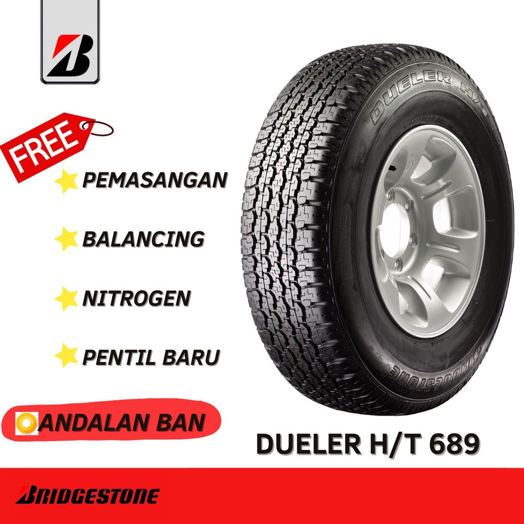KUPON BAN BRIDGESTONE 235/75 R15 DUELER H/T D689