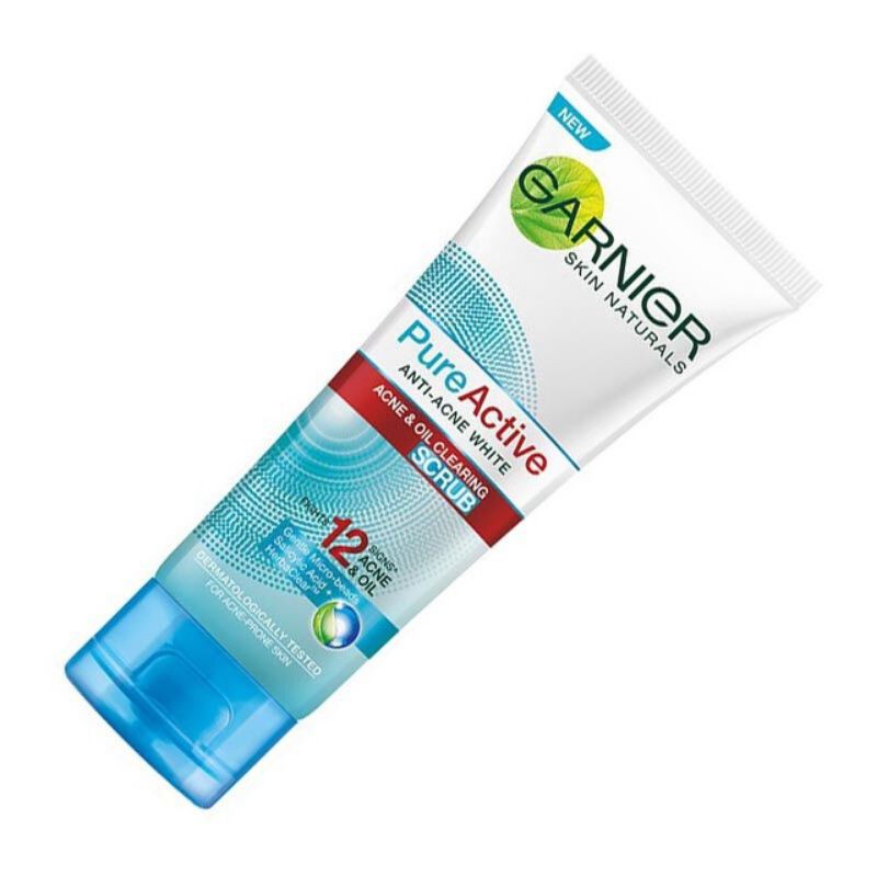 GARNIER PURE ACTIVE ANTI ACNE WHITE SCRUB 100ml