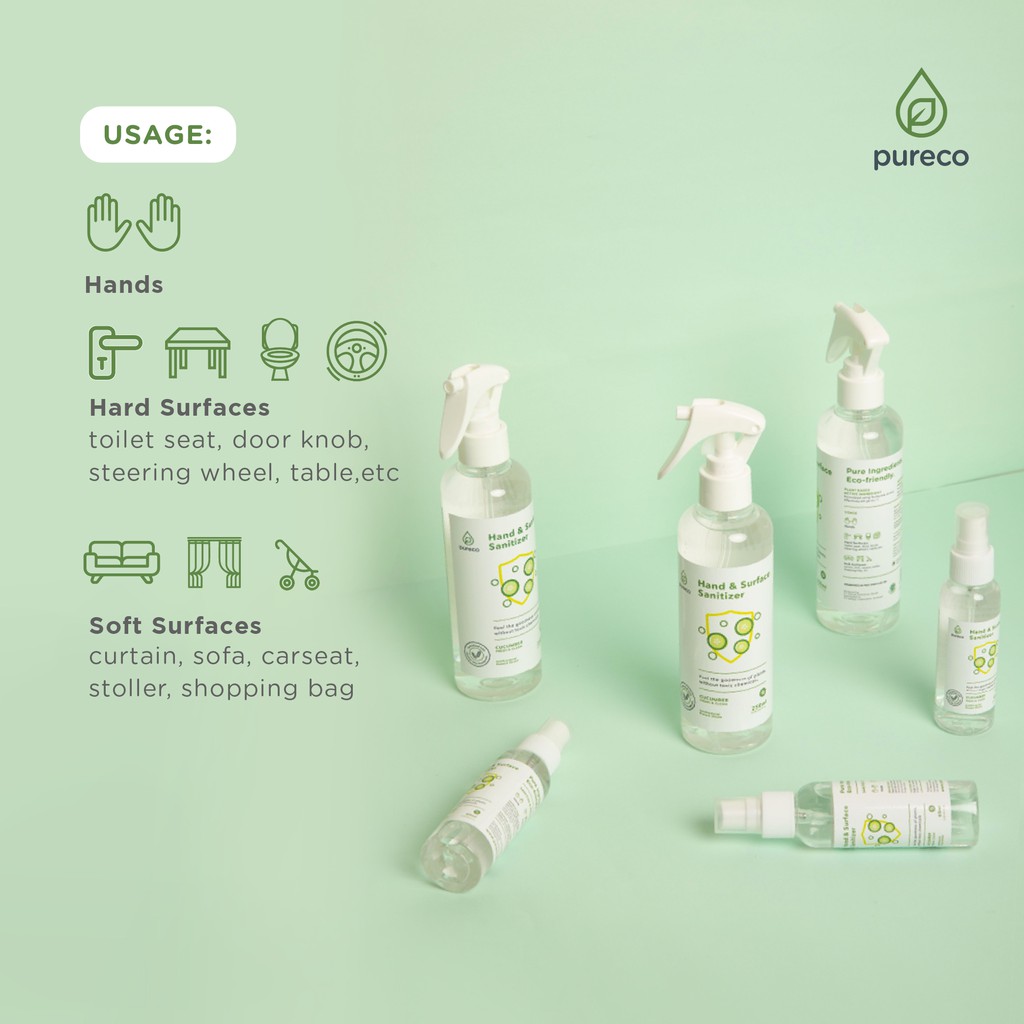 Pureco Hand Surface Sanitizer 60ml