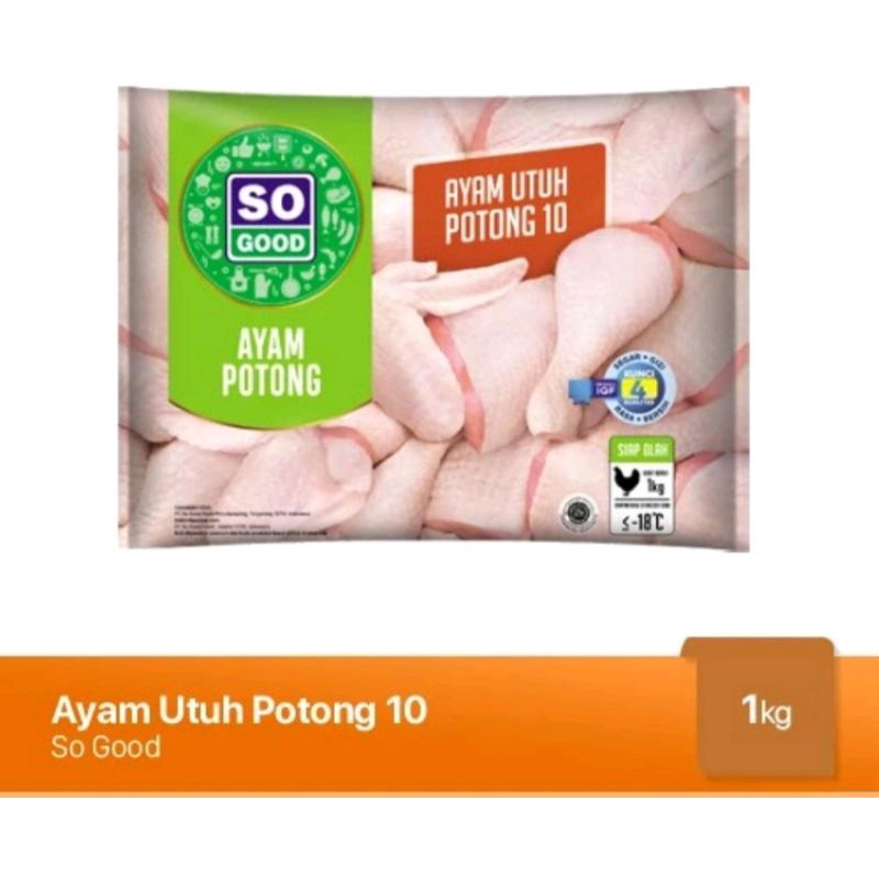 

ayam potong so good isi 10 pcs