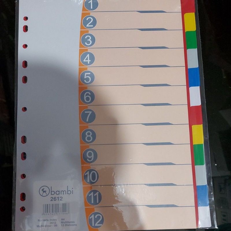

divider bambi 1 -12 divisions 2612 RJ4