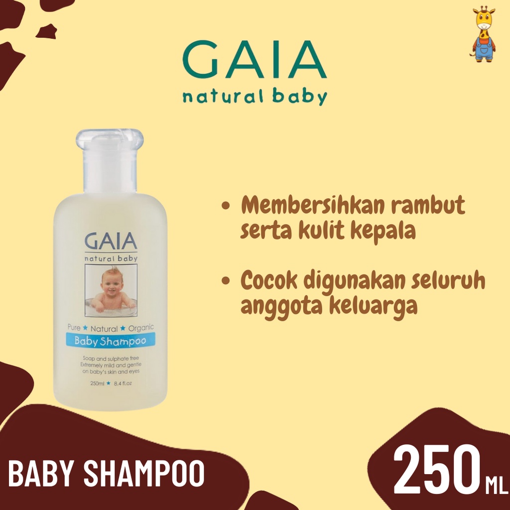 GAIA Baby Shampoo 250ml