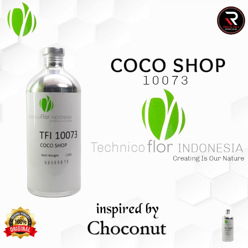 COCO SHOP BY TFI BIBIT PARFUM INSPIRASI AROMA COCONUT KEMASAN SEGEL ORIGINAL PABRIK  1 KG