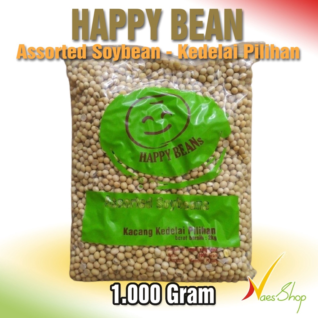 

Happy Bean Kacang Kedelai / Premium Soybean 1.000gr