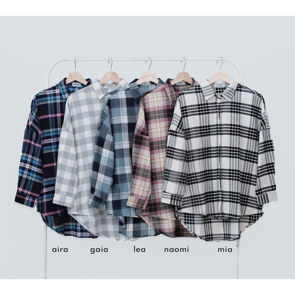 Model`Baju Wanita Korea Terbaru KEMEJA LEXI GAIA / KEMEJA STYLE KOREA / GUILEN YANDETH OVERSIZE SHIR