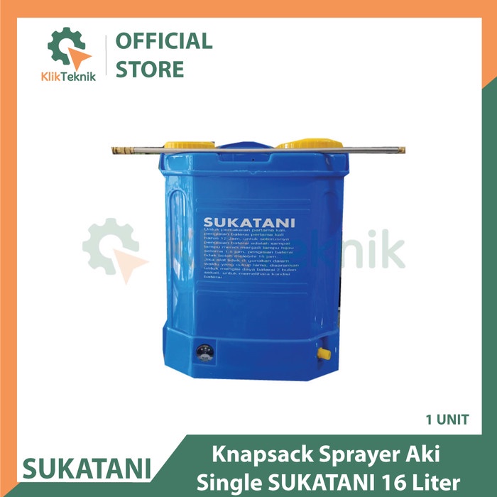 Knapsack SUKATANI Sprayer Aki Double / Mesin Semprot Elektrik 16 Liter