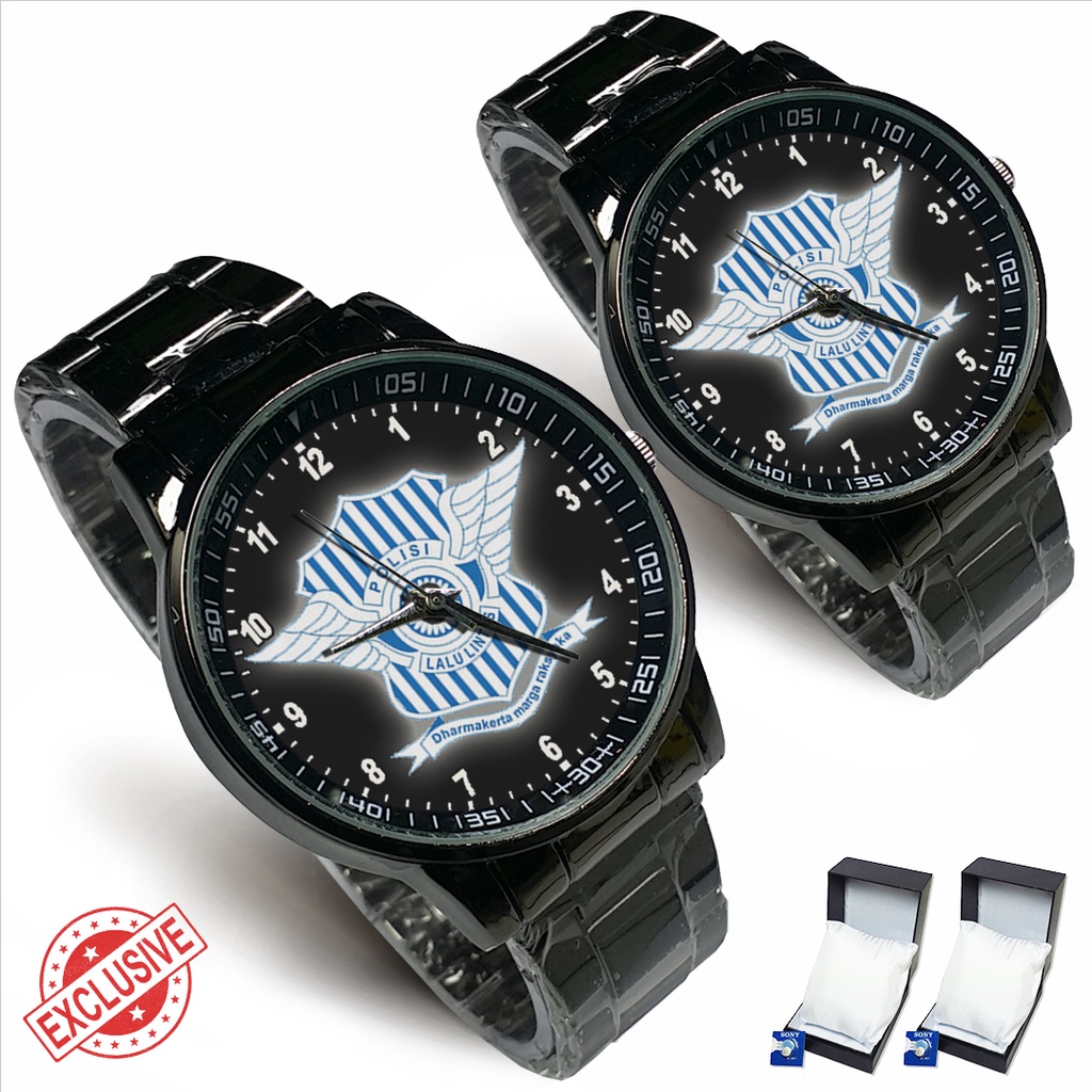 Jam Tangan Rantai Couple POLISI LALU LINTAS (Amazing)