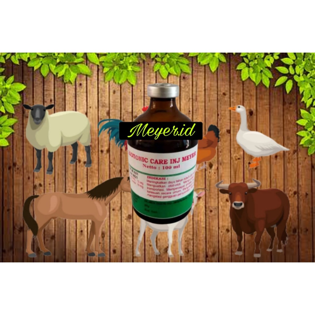 Biotonic Care Inj Meyer 50ML & 100ML - Meningkatkan daya tahan tubuh dan stamina
