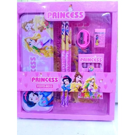 

PROMO MURAH Kotak pensil set crayon / Alat tulis sekolah / stationary set / ATK karakter / pony /Spiderman / princess / minion ✧ 880
