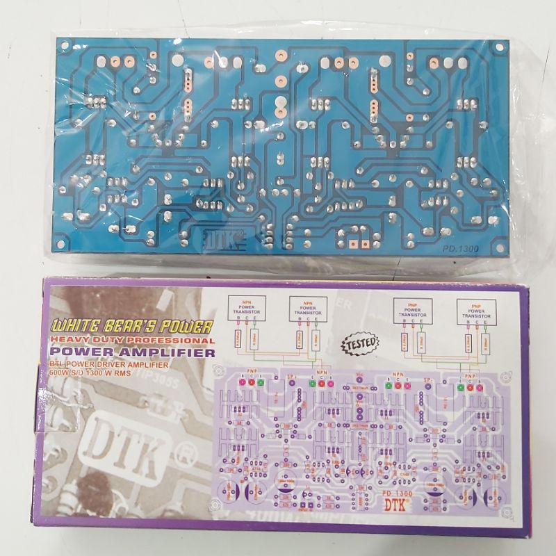 (BISA COD) Kit Driver White Bear's Power DTK PD 1300M BTL