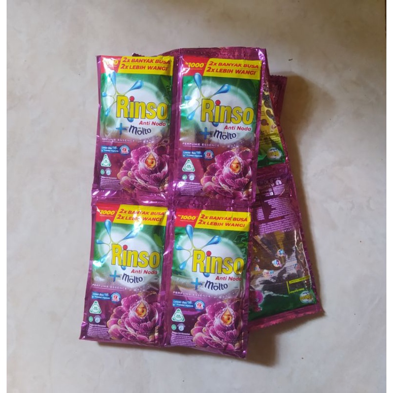 Rinso Anti Noda + Molto/Rinso sachet/Rinso Renteng