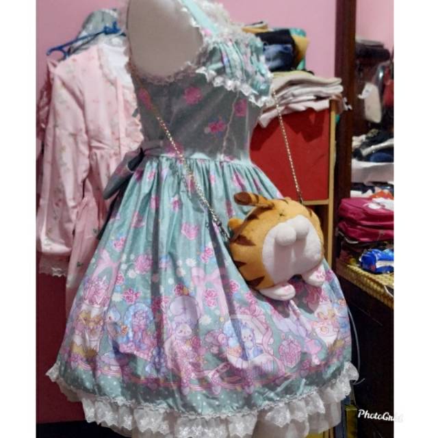 Bodyline Dress squirrel party jsk