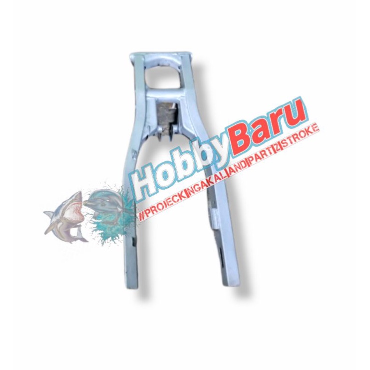 swing arm arem lengan Suzuki Satria 2tak hiu Lumba double disk