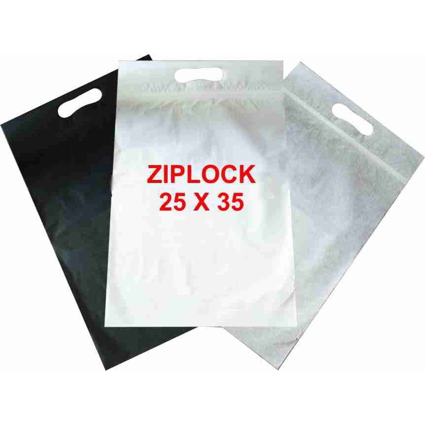 ZIPLOCK 25 X 35 SABLON / Sablon Plastik Murah Ziplock Plong Free Design Plastik Packing Olshop