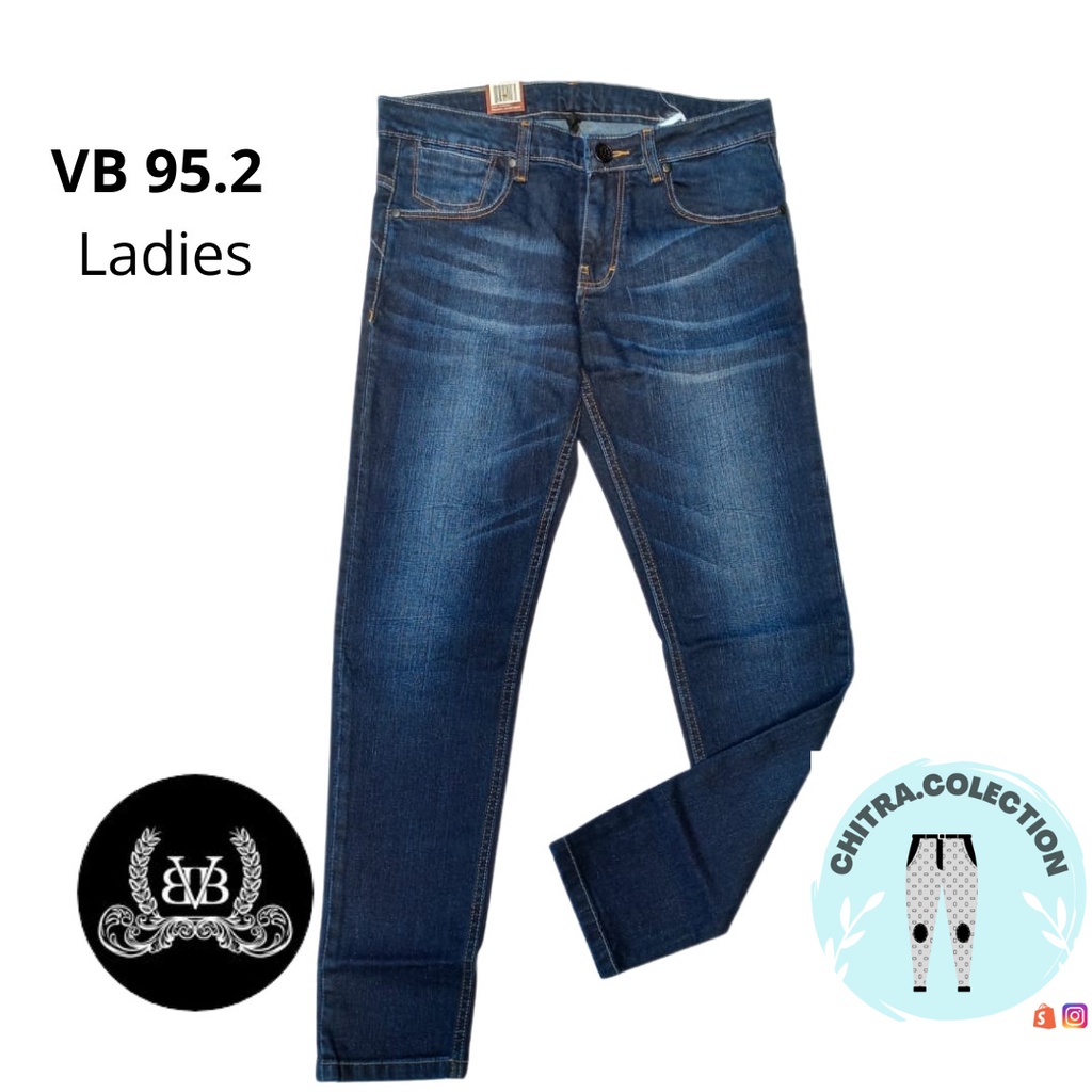BVB Ladies - Celana Panjang Jeans Wanita Denim Premium Stretch  VB 95.2